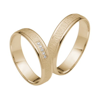 BARTOLI First Vielsesringe i Guld - 4,5 mm