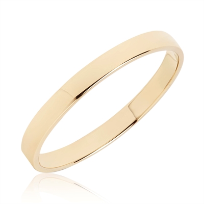 BARTOLI Classic vielsesring i 8 kt. Guld - 2,5 mm