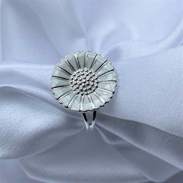 Lund Marguerit ring i Sølv - 18 mm 