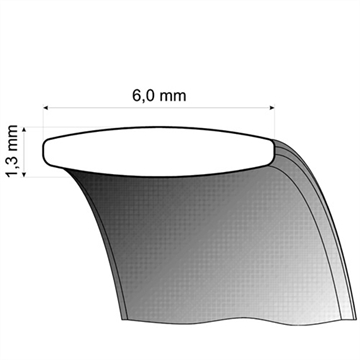 RAUSCHMAYER vielsesringe i 14 kt. Rosa og Hvidguld - 6 mm