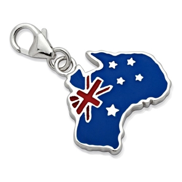 Charms i Sølv med Australien