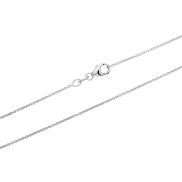 Anker halskæde i Sølv - 0,6 mm fra 36 cm