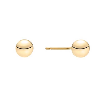 Ørestikker i 8 kt. Guld med Kugler - 5 mm