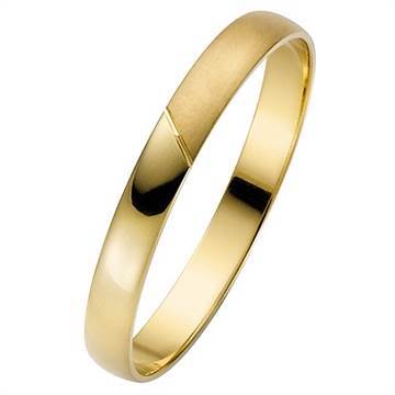 Vielsesring i Guld - 3 mm