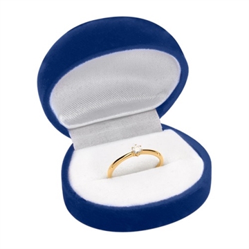 Forlovelsesring i 14 kt. Guld med Diamant 0,15 ct.