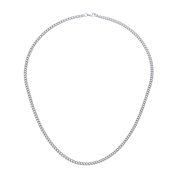 Panserhalskæde i Stål - 3 mm fra 40 cm