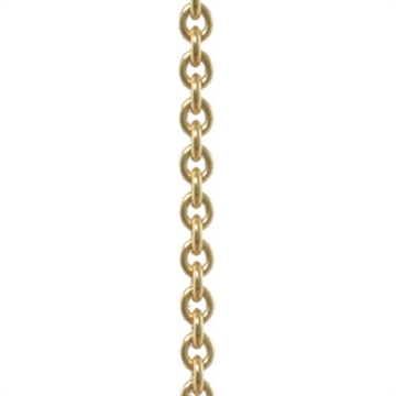 Anker halskæde i forgyldt Sølv - 1,5 mm fra 38 cm