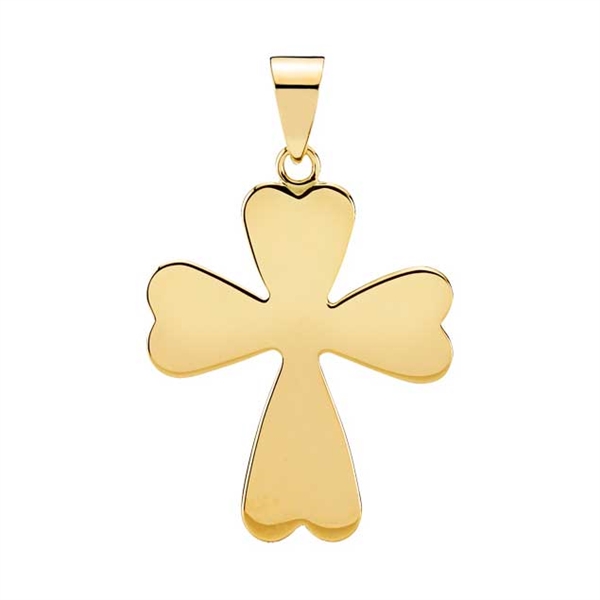 Kors i 8 kt. Guld - 18 x 21 mm