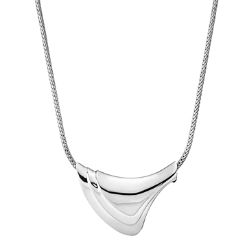 Collier i Sølv med Vedhæng