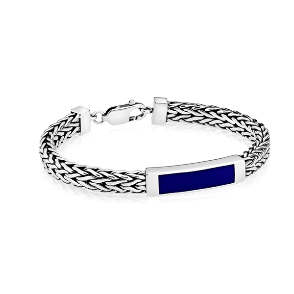 Fox Herrearmbånd med Lapis Lazuli