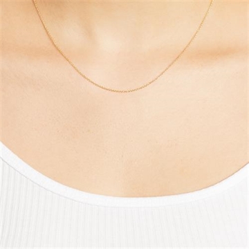 Ankerhalskæde i 14 kt. Guld - 1,2 mm 