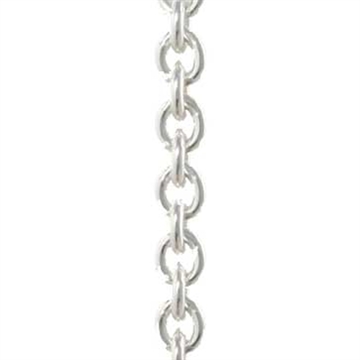 Anker halskæde i Sølv - 3,4 mm 
