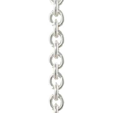 Anker halskæde i Sølv - 3,4 mm 