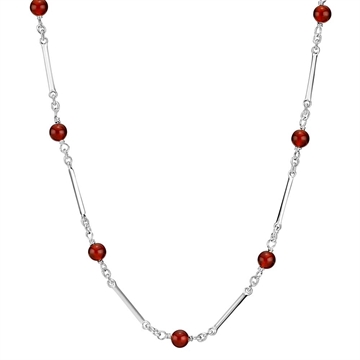 Collier i Sølv med Carenol - 45 cm