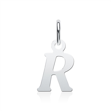 Vedhæng i Sølv med bogstavet R