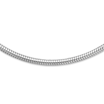 Slange halskæde i Sølv - 2,0 mm fra 40 cm