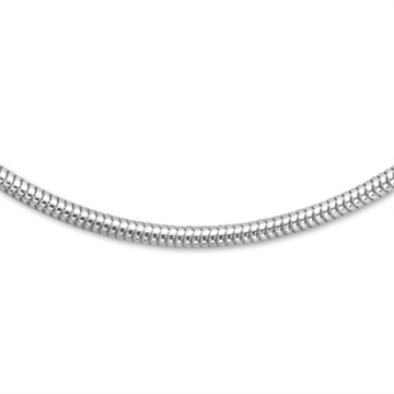 Slange halskæde i Sølv - 2,0 mm fra 40 cm