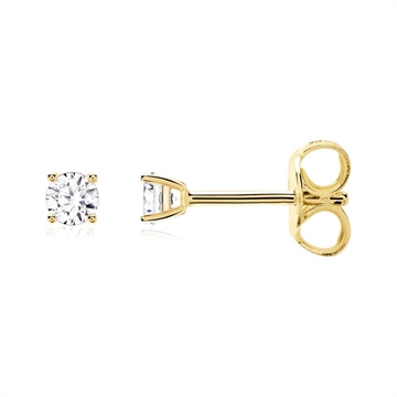 Diamantørestikker 14 kt. Guld - 0,20 ct.