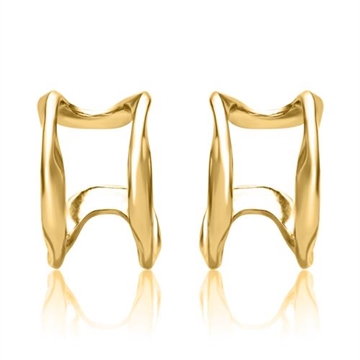 Ear Cuffs i forgyldt Sølv