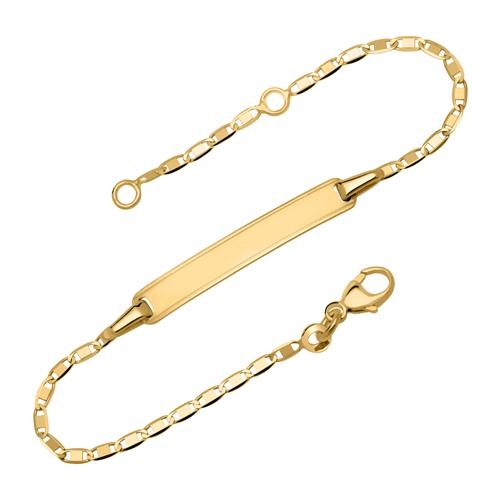 Travesino Armbånd i 9 kt. Guld 16 eller 19 cm - Mulighed for gravering