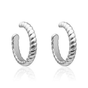 Snoet Ear Cuffs i Sølv