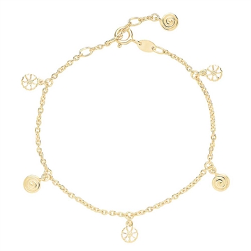 Lund Marguerit Armbånd med Spiral