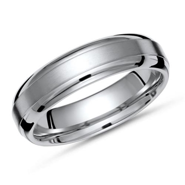 Enkel Vielsesring i Titanium - 6 mm