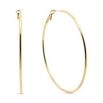 Store hoops 70 mm med højglans finish