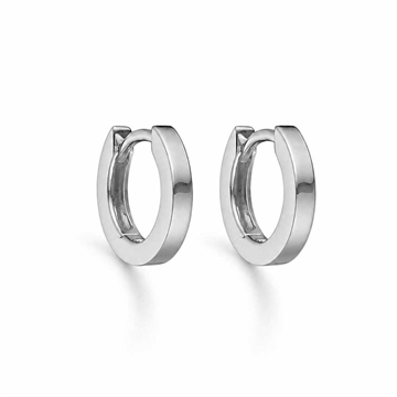 Creoler i Sterling Sølv - 12,5 mm