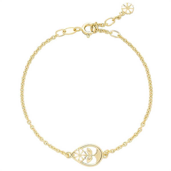 Lund Marguerit armbånd med lille Dråbe