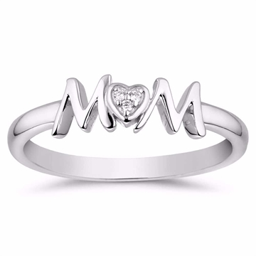 Feminin MOM ring fra GULD & SØLV DESIGN