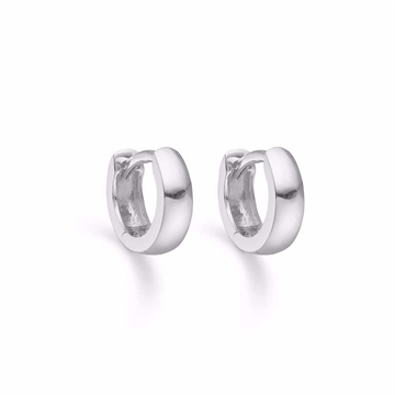 Creoler i Sterling Sølv - 10 mm