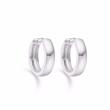 Creoler i Sterling Sølv - 12,5 mm