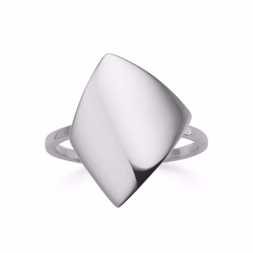 Stor sølvring i sterling sølv - GULD & SØLV DESIGN